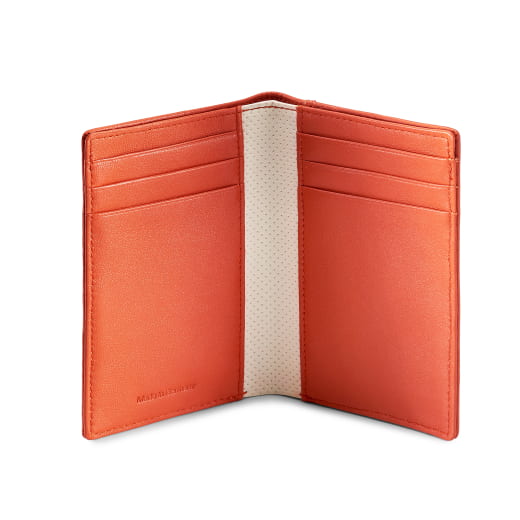 Maybach Mini Wallet MAGNITUDE II Leather Orange Genuine Mercedes-Benz | B67960430