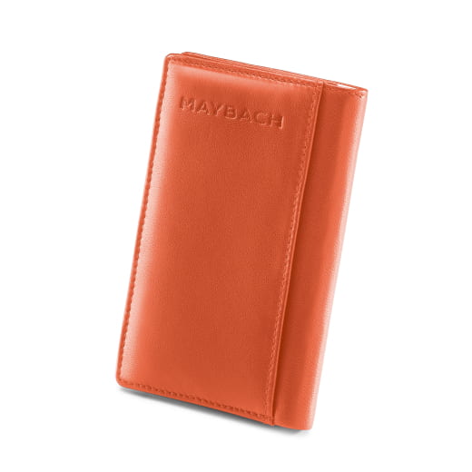 Maybach Mini Wallet MAGNITUDE II Leather Orange Genuine Mercedes-Benz | B67960430