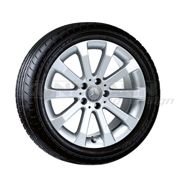Mercedes-Benz light-alloy wheels in a 10-spoke-design | 17 inch | Mercedes-Benz CLS-Class W219