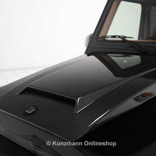 Aplique para el capó carbono brillante | G-Klasse W463 | Original Brabus | 463-280-00
