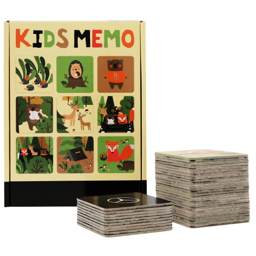 Memo-Spiel Kinder Wald-Design Original Mercedes-Benz | B66959869