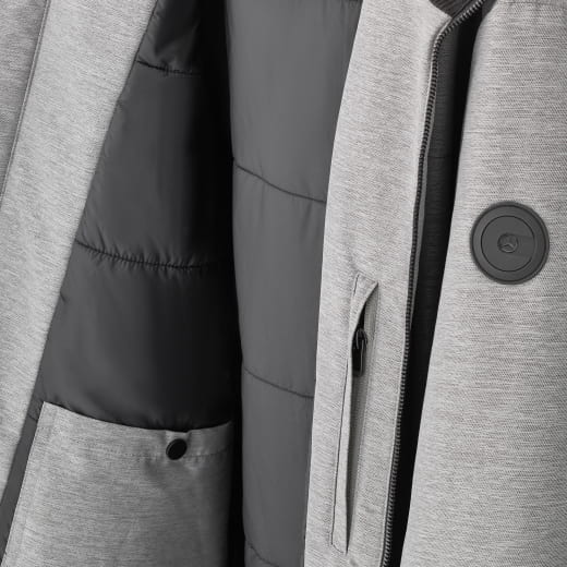 Mens G-Class jacket titanium grey melange Genuine Mercedes-Benz | B67960017-022