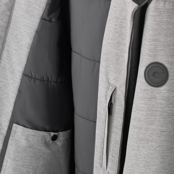 Mens G-Class jacket titanium grey melange Genuine Mercedes-Benz | B67960017-022