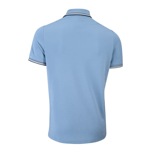 Mens polo shirt vintage blue Modern Fit Genuine Mercedes-Benz | B66041781-785