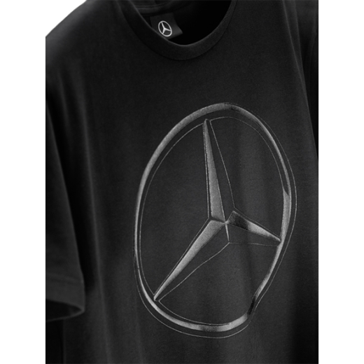 Mens T-shirt Mercedes Star black Mercedes-Benz | B66959214/-9218