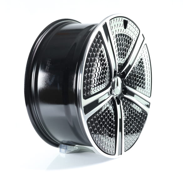 20 inch EQE velgenset zwart glansgedraaid Original Mercedes- | A2954000200 7X23-B