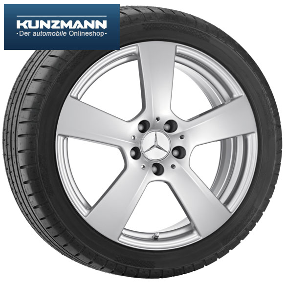 Mercedes-Benz 5-spaaks-design velgen voor de Mercedes E-Klasse W212