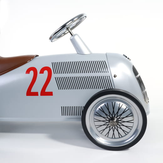 Auto cavalcabile Mercedes-Benz W 25 argento | B66041216