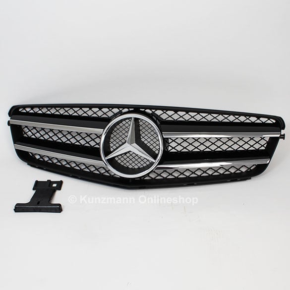 Edition C grille black | C-Class Coupe C204 | Genuine Mercedes-Benz | C204-Kuehlergrill-AMG