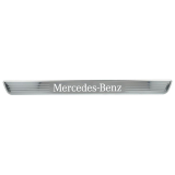 Cubierta intercambiable Mercedes-Benz para estriberas, plata, original Mercedes-Benz