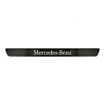 Mercedes-Benz Einstiegsleisten schwarz/weiß Original Mercedes-Benz | A1776804407