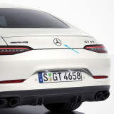 Étoile Mercedes noire chromée pack Night hayon AMG GT 4 portes X290 Mercedes-AMG d'origine