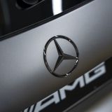 Étoile Mercedes pack nuit noir chrome hayon Classe A berline compacte W177