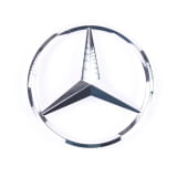 Mercedes star chrome tailgate E-Class Saloon W213 Original Mercedes-Benz