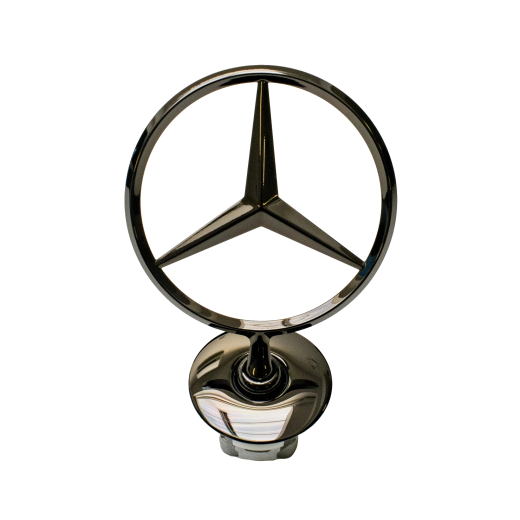 Mercedes star hood Maybach dark chrome genuine  | A2238177300-B