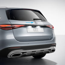 Mercedes-ster Night pakket zwart chroom kofferbak GLC X254 | | A2548173400-B