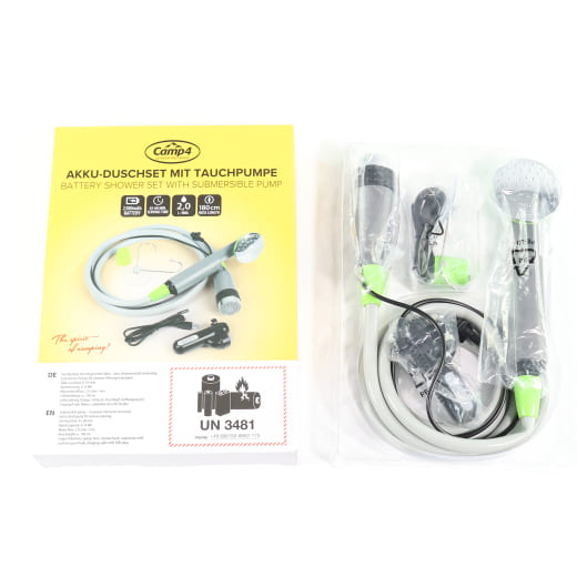 Mobile shower battery-operated rechargeable Genuine Volkswagen | 000069651F