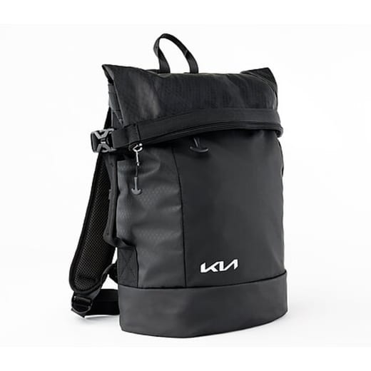 Mochila rolltop negra Original Kia | 66951ADE4303