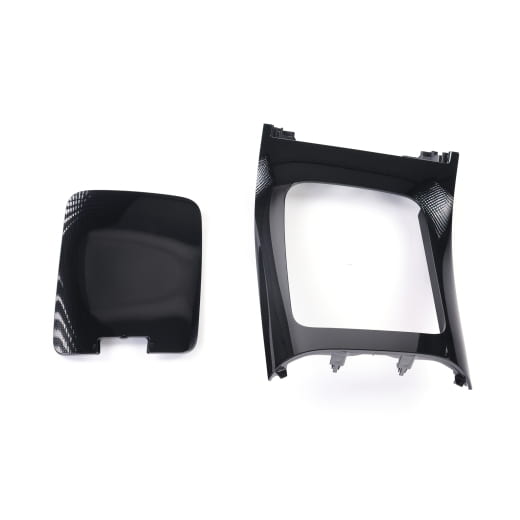 Elemento decorativo console centrale CLE C236 effetto struttura fine nero | A206680-661-C236