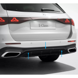 Modanatura paraurti posteriore Night Package nero Classe E S214 T-Modell originale Mercedes-Benz
