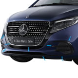 Modanature paraurti anteriore V-Klasse W447 MoPf2 Night Package AMG Line Original Mercedes-Benz