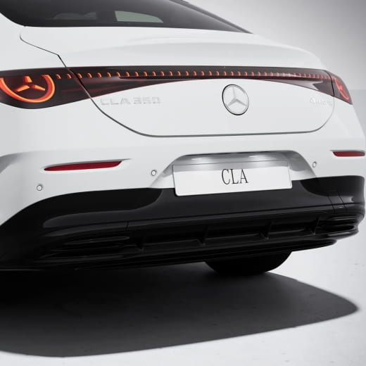Modanature paraurti posteriore CLA C174 cromate Original Mercedes-Benz | A1748854102/4202/3702/7602-C174