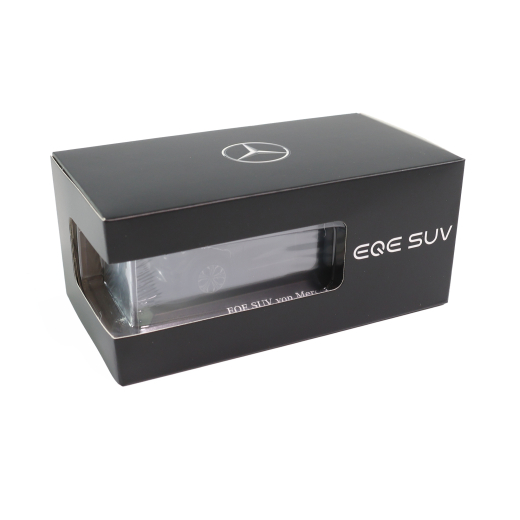 1:43 modellino auto Mercedes-Benz EQE SUV AMG Line X294 nero ossidiana | B66960835