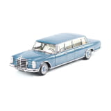 Modellino auto 1:18 600 Pullmann W100 (1963 - 1991) blu Original Mercedes-Benz