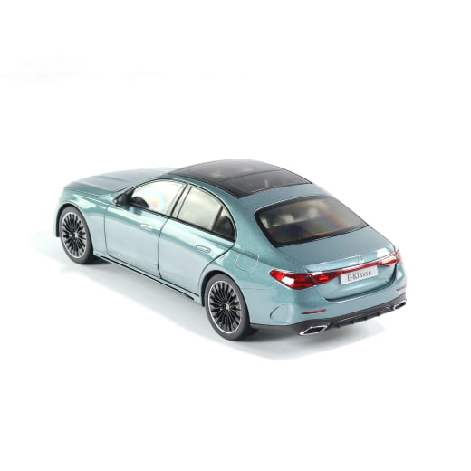 Modellino auto 1:18 Classe E W214 berlina verde argento Original Mercedes-Benz | B66961118