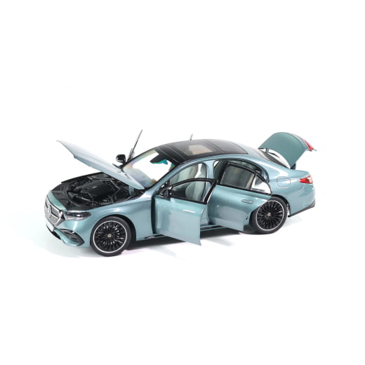 Modellino auto 1:18 Classe E W214 berlina verde argento Original Mercedes-Benz | B66961118