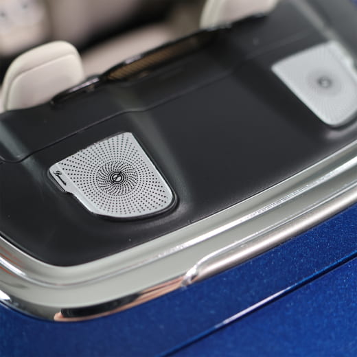 Modellino auto 1:18 CLE A236 cabrio blu spettrale originale Mercedes-Benz | B66960653
