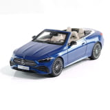 Modellino auto 1:18 CLE A236 cabrio blu spettrale originale Mercedes-Benz