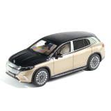 Modellino auto 1:18 EQS 680 SUV Z296 nero ossidiana oro Kalahari Original Mercedes-Maybach