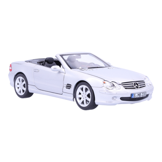 Modellino auto 1:18 SL 500 R 230 argento brillante | B66040688