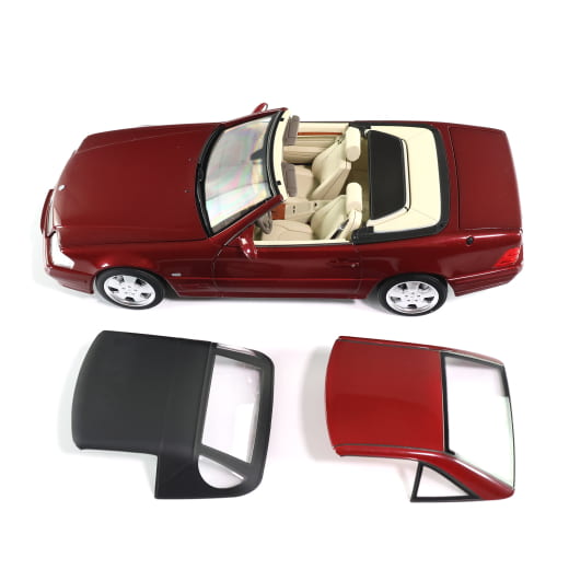 Modellino auto 1:18 SL 500 R129 rosso ambra Original Mercedes-Benz | B66040658