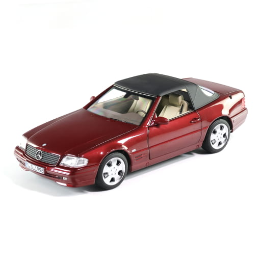Modellino auto 1:18 SL 500 R129 rosso ambra Original Mercedes-Benz | B66040658
