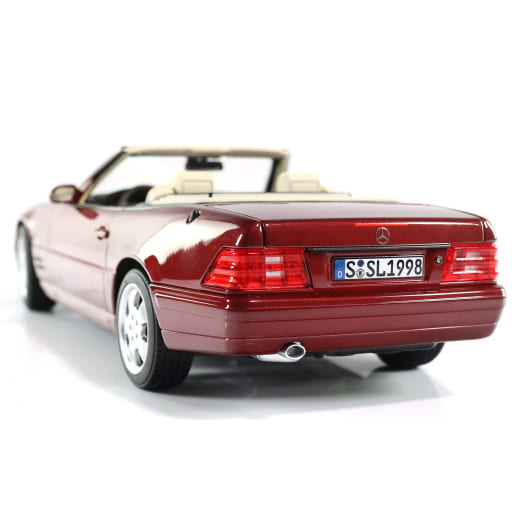 Modellino auto 1:18 SL 500 R129 rosso ambra Original Mercedes-Benz | B66040658