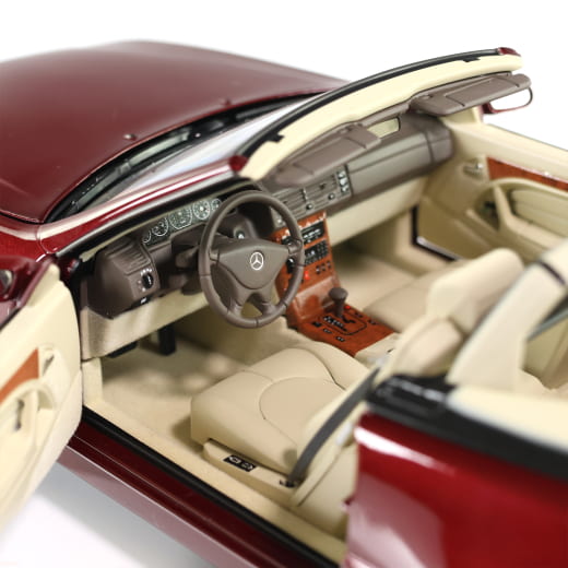 Modellino auto 1:18 SL 500 R129 rosso ambra Original Mercedes-Benz | B66040658