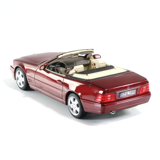 Modellino auto 1:18 SL 500 R129 rosso ambra Original Mercedes-Benz | B66040658
