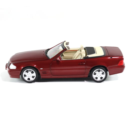 Modellino auto 1:18 SL 500 R129 rosso ambra Original Mercedes-Benz | B66040658