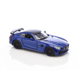 Modellino auto pullback 1:38 AMG GT R blu originale Mercedes-AMG