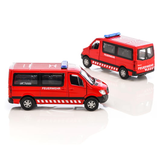 Auto modello pullback 1:38 Sprinter vigili del fuoco originale Mercedes-Benz | B660575821