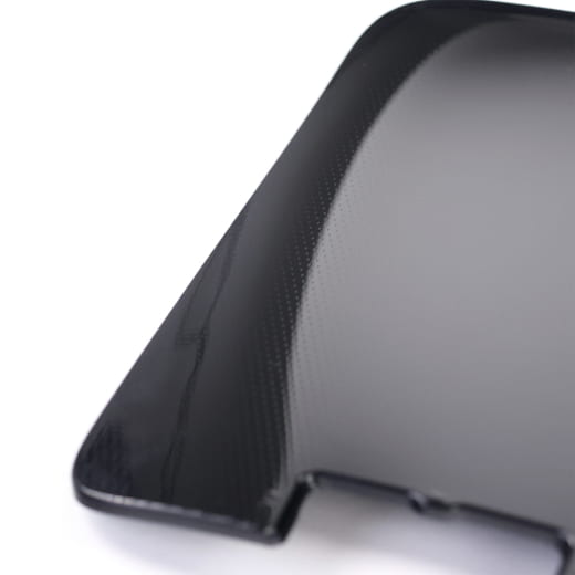 Elemento decorativo consola central Clase C 206 óptica de estructura fina negro | A206680-661