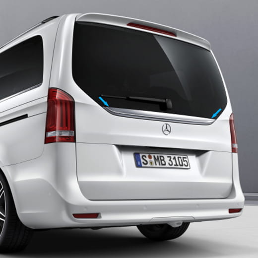 Moldura portón trasero V-Klasse W447 Original Mercedes-Benz | 447-rear-trim-chrome