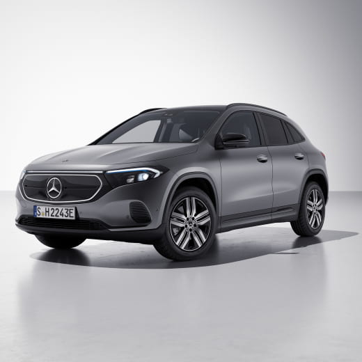 Molduras de ventanas y puertas Night package negro EQA H243 berlina Original Mercedes-Benz | Bordkantenzierstäbe-Night-H243