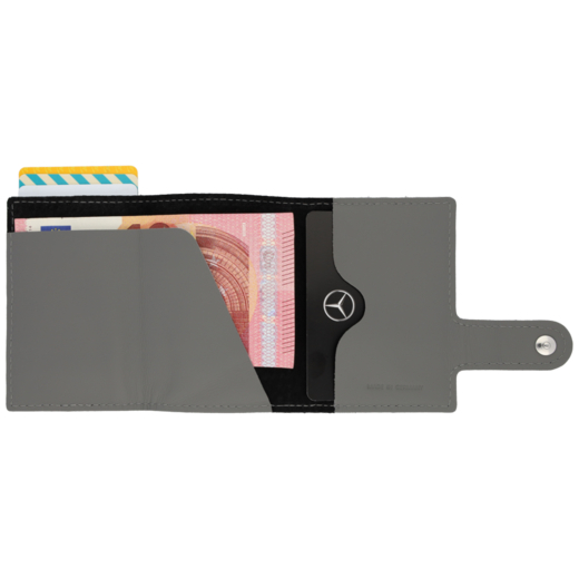 Cartera de piel de vacuno negra Mercedes-Benz | B66959260