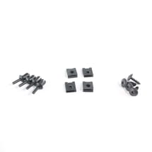 Mud flap set front VW Tiguan 3 CT1 black Genuine Volkswagen | 571075111