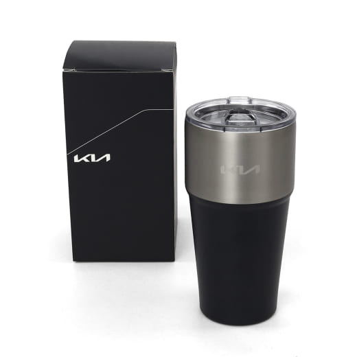 Tasse isotherme 0,53l noire Kia d'origine | KIA10436