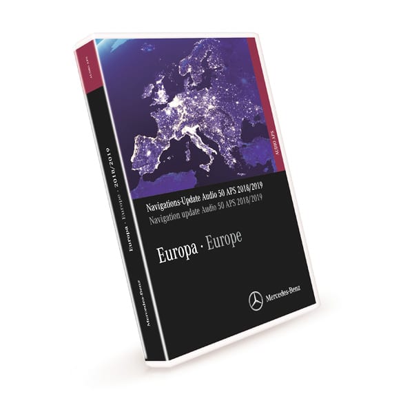 Navigatie DVD Audio 50 APS Europa 2018/2019 NTG1 Origineel Mercedes-Benz