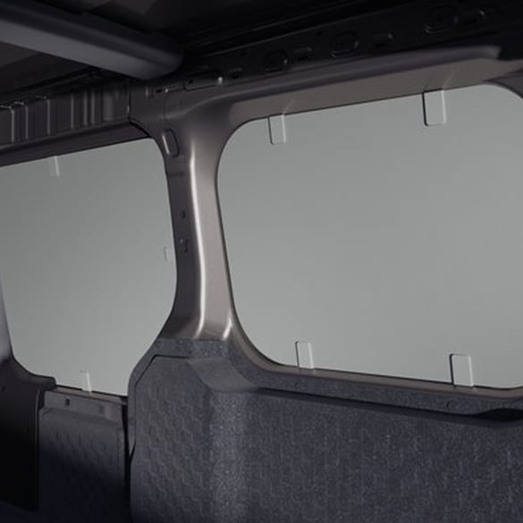 Multiplex wandpanelen KIA PV5 laadruimtebescherming 4-delig | Innenwand-PV5-Sperrholz